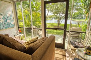 Patio with view